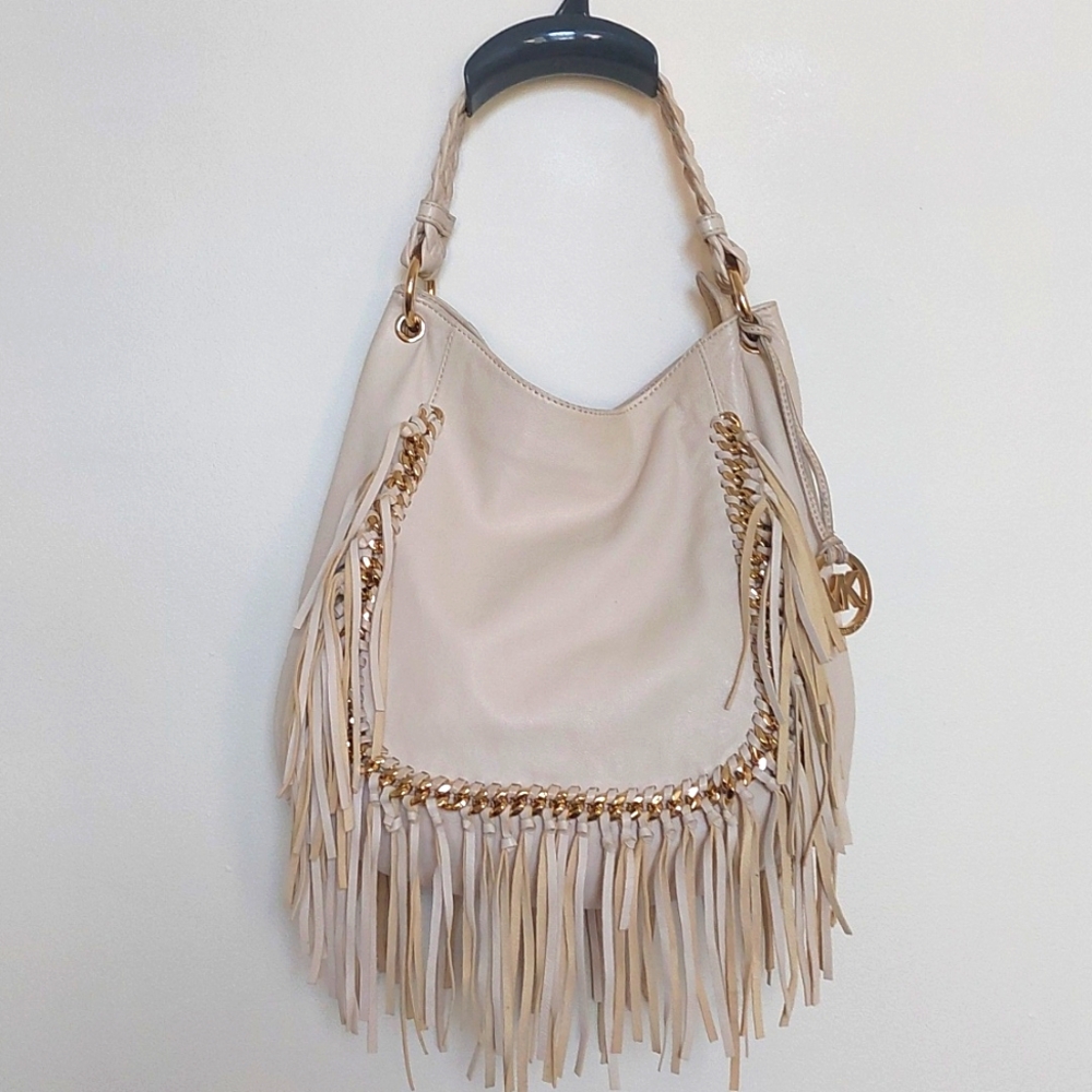 Michael Kors tassel shoulder hobo bag